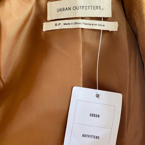 NWT Urban Outfitters Fringe Suede Moto Jacket - Picture 6 of 7